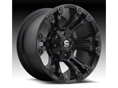 Fuel Wheels Vapor Matte Black 6-Lug Wheel; 18x9; 19mm Offset (15-20 Tahoe)