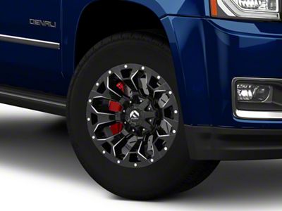 Fuel Wheels Assault Gloss Black Milled 6-Lug Wheel; 18x9; 19mm Offset (15-20 Yukon)