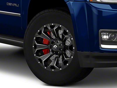 Fuel Wheels Assault Matte Black Milled 6-Lug Wheel; 18x9; -13mm Offset (15-20 Yukon)