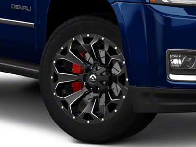 Fuel Wheels Assault Matte Black Milled 6-Lug Wheel; 20x10; -18mm Offset (15-20 Yukon)