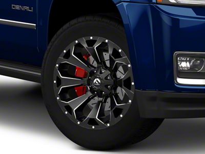 Fuel Wheels Assault Matte Black Milled 6-Lug Wheel; 20x9; 19mm Offset (15-20 Yukon)