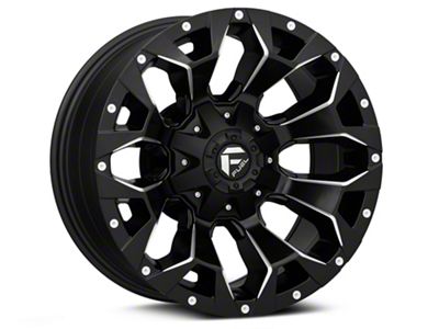Fuel Wheels Assault Satin Black Milled 6-Lug Wheel; 20x12; -43mm Offset (15-20 Yukon)