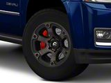 Fuel Wheels Beast Matte Black Machined with Dark Tint 6-Lug Wheel; 18x9; 1mm Offset (15-20 Yukon)