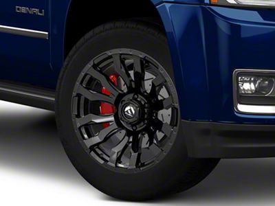 Fuel Wheels Blitz Gloss Black 6-Lug Wheel; 20x9; 1mm Offset (15-20 Yukon)