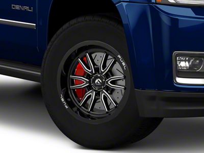 Fuel Wheels Clash Gloss Black Milled 6-Lug Wheel; 18x9; -12mm Offset (15-20 Yukon)