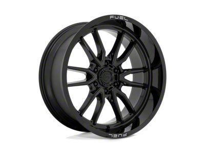 Fuel Wheels Clash Gloss Black 6-Lug Wheel; 22x10; -18mm Offset (15-20 Yukon)