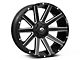 Fuel Wheels Contra Matte Black Milled 6-Lug Wheel; 20x9; 19mm Offset (15-20 Yukon)