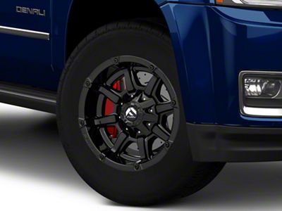 Fuel Wheels Coupler Gloss Black 6-Lug Wheel; 18x9; 1mm Offset (15-20 Yukon)