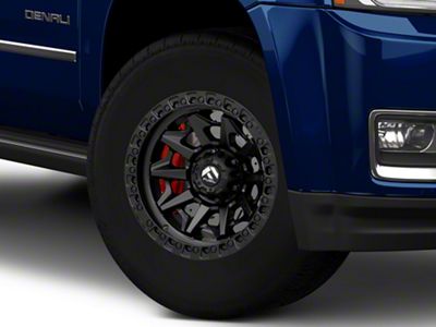 Fuel Wheels Covert Matte Black 6-Lug Wheel; 17x9; -12mm Offset (15-20 Yukon)