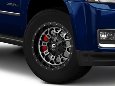 Fuel Wheels Crush Gloss Machined Double Dark Tint 6-Lug Wheel; 18x9; 19mm Offset (15-20 Yukon)