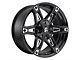 Fuel Wheels Dakar Gloss Black Milled 6-Lug Wheel; 20x9; 1mm Offset (15-20 Yukon)