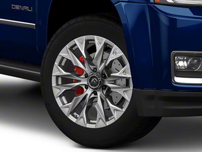 Fuel Wheels Flame Platinum 6-Lug Wheel; 20x9; 1mm Offset (15-20 Yukon)