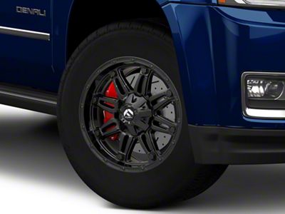 Fuel Wheels Hostage Gloss Black 6-Lug Wheel; 18x9; -12mm Offset (15-20 Yukon)