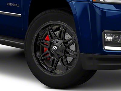 Fuel Wheels Hostage Gloss Black 6-Lug Wheel; 20x9; 1mm Offset (15-20 Yukon)