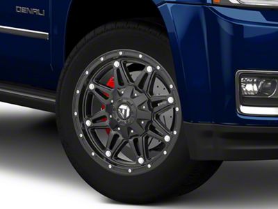 Fuel Wheels Hostage Matte Black 6-Lug Wheel; 20x10; -24mm Offset (15-20 Yukon)