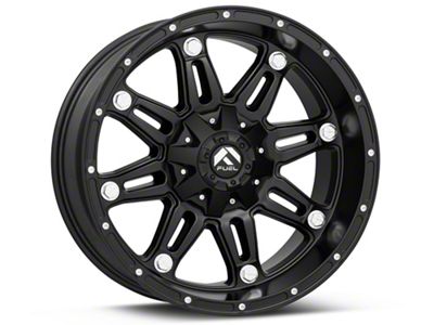 Fuel Wheels Hostage Matte Black 6-Lug Wheel; 20x10; -24mm Offset (15-20 Yukon)