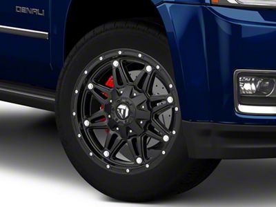 Fuel Wheels Hostage Matte Black 6-Lug Wheel; 20x12; -45mm Offset (15-20 Yukon)