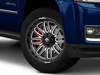Fuel Wheels Ignite Gloss Black Milled 6-Lug Wheel; 20x10; -19mm Offset (15-20 Yukon)