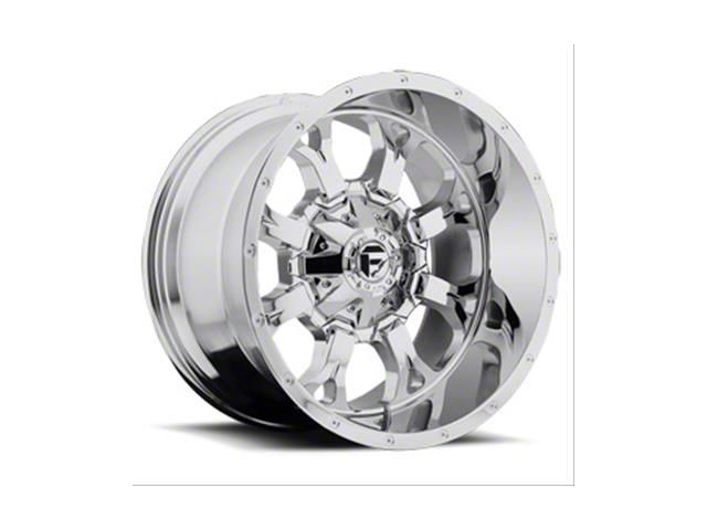 Fuel Wheels Krank Chrome 6-Lug Wheel; 20x12; -44mm Offset (15-20 Yukon)