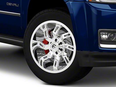 Fuel Wheels Lockdown Chrome 6-Lug Wheel; 20x10; -18mm Offset (15-20 Yukon)