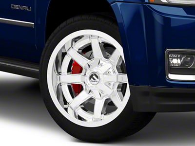 Fuel Wheels Maverick Chrome 6-Lug Wheel; 22x9.5; 20mm Offset (15-20 Yukon)