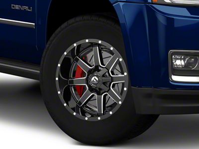 Fuel Wheels Maverick Gloss Black Milled 6-Lug Wheel; 18x9; 13mm Offset (15-20 Yukon)
