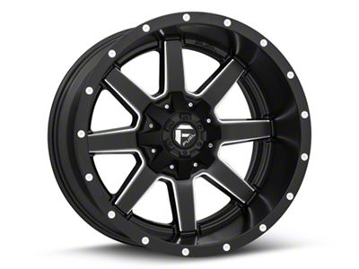 Fuel Wheels Maverick Matte Black Milled 6-Lug Wheel; 20x10; -24mm Offset (15-20 Yukon)