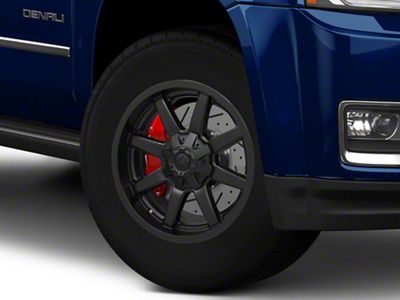 Fuel Wheels Maverick Satin Black 6-Lug Wheel; 18x9; 19mm Offset (15-20 Yukon)