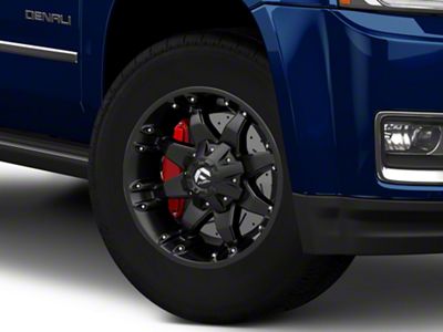 Fuel Wheels Octane Matte Black 6-Lug Wheel; 18x9; 1mm Offset (15-20 Yukon)