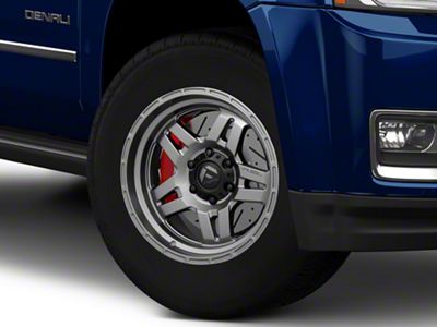 Fuel Wheels Oxide Matte Gunmetal 6-Lug Wheel; 18x9; 1mm Offset (15-20 Yukon)