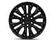 Fuel Wheels Rebar Blackout 6-Lug Wheel; 22x12; -44mm Offset (15-20 Yukon)