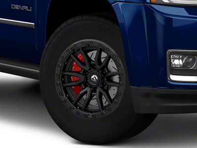Fuel Wheels Rebel Matte Black 6-Lug Wheel; 18x9; 20mm Offset (15-20 Yukon)