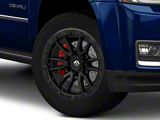 Fuel Wheels Rebel Matte Black 6-Lug Wheel; 20x9; 1mm Offset (15-20 Yukon)