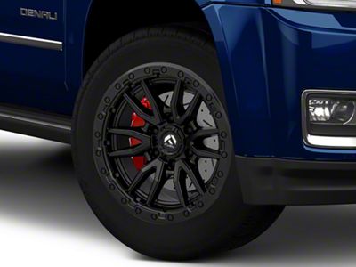 Fuel Wheels Rebel Matte Black 6-Lug Wheel; 20x9; 20mm Offset (15-20 Yukon)