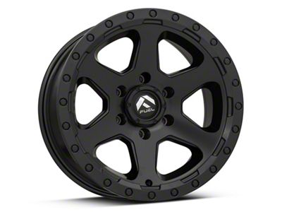 Fuel Wheels Ripper Matte Black 6-Lug Wheel; 18x9; 1mm Offset (15-20 Yukon)
