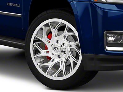 Fuel Wheels Runner Chrome 6-Lug Wheel; 24x12; -44mm Offset (15-20 Yukon)