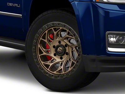 Fuel Wheels Runner OR Bronze with Black Ring 6-Lug Wheel; 20x9; 1mm Offset (15-20 Yukon)