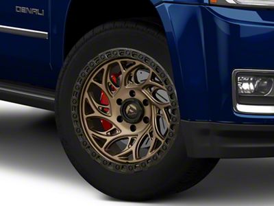 Fuel Wheels Runner OR Bronze with Black Ring 6-Lug Wheel; 20x9; 20mm Offset (15-20 Yukon)