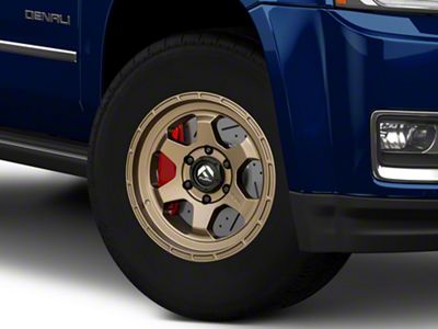 Fuel Wheels Shok Matte Bronze 6-Lug Wheel; 17x9; -12mm Offset (15-20 Yukon)