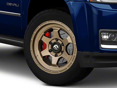 Fuel Wheels Shok Matte Bronze 6-Lug Wheel; 20x9; 19mm Offset (15-20 Yukon)