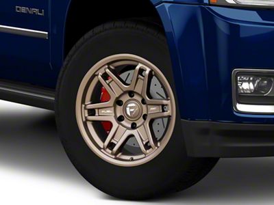 Fuel Wheels Slayer Matte Bronze 6-Lug Wheel; 18x8.5; -15mm Offset (15-20 Yukon)