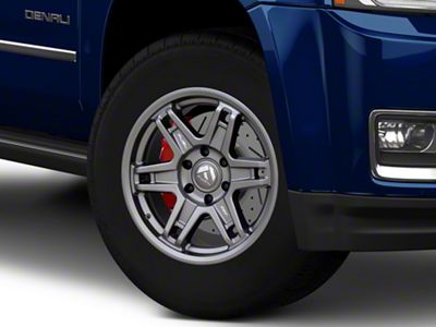 Fuel Wheels Slayer Matte Gunmetal 6-Lug Wheel; 18x8.5; 1mm Offset (15-20 Yukon)