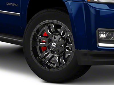 Fuel Wheels Sledge Gloss Black Milled 6-Lug Wheel; 20x9; 20mm Offset (15-20 Yukon)