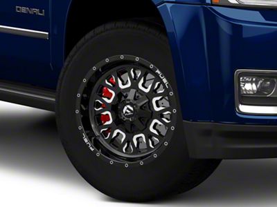 Fuel Wheels Stroke Gloss Black Milled 6-Lug Wheel; 18x9; 19mm Offset (15-20 Yukon)