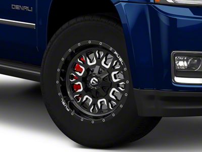 Fuel Wheels Stroke Gloss Black Milled 6-Lug Wheel; 18x9; 1mm Offset (15-20 Yukon)