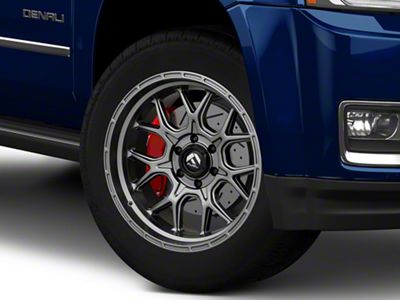 Fuel Wheels Tech Matte Anthracite 6-Lug Wheel; 20x10; -18mm Offset (15-20 Yukon)