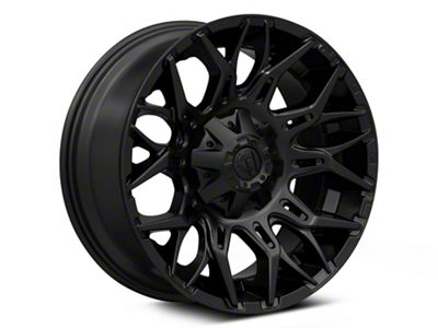 Fuel Wheels Twitch Gloss Black 6-Lug Wheel; 20x10; -18mm Offset (15-20 Yukon)
