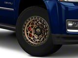 Fuel Wheels Unit Bronze with Matte Black Ring 6-Lug Wheel; 17x9; 1mm Offset (15-20 Yukon)
