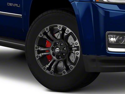 Fuel Wheels Vapor Matte Black Double Dark Tint 6-Lug Wheel; 18x9; 20mm Offset (15-20 Yukon)