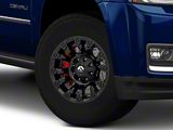 Fuel Wheels Vapor Matte Black 6-Lug Wheel; 17x10; -18mm Offset (15-20 Yukon)